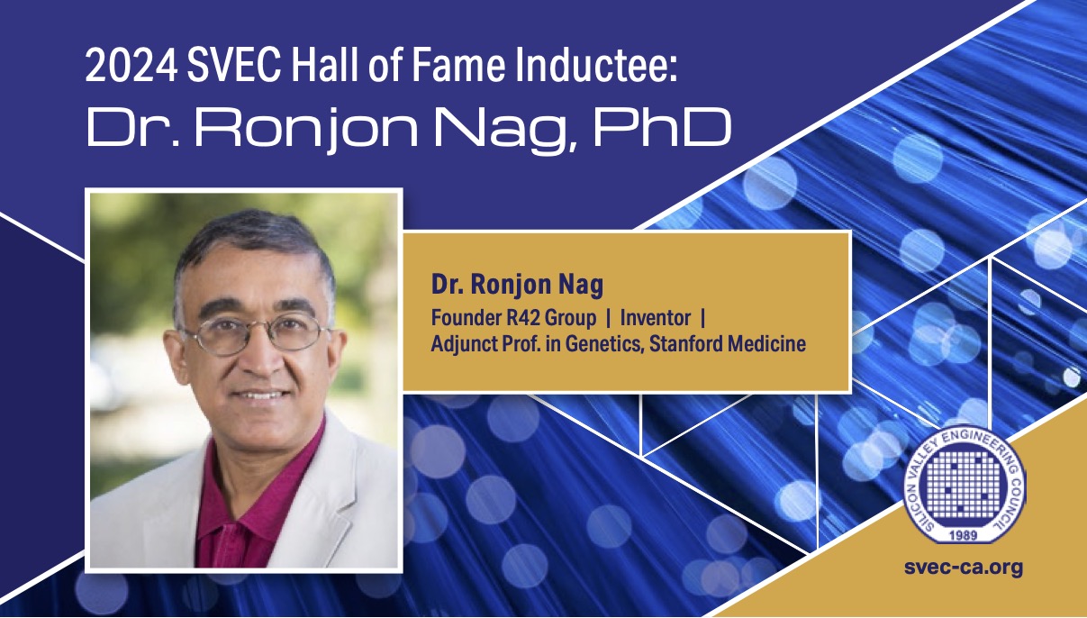 Dr. Ronjon Nag 2024 SVEC Hall of Fame inductee